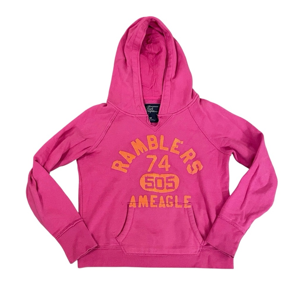 Y2K American Eagle Hoodie Ramblers ‘74 Size Medium. Rare!